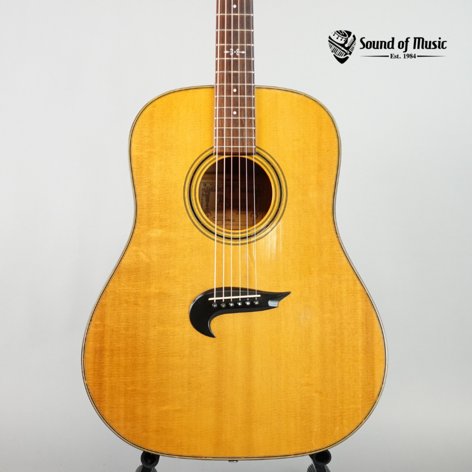 Alvarez 1990's DY70 Yairi Acoustic Guitar - Aged Natural Gloss W/Case (Used)