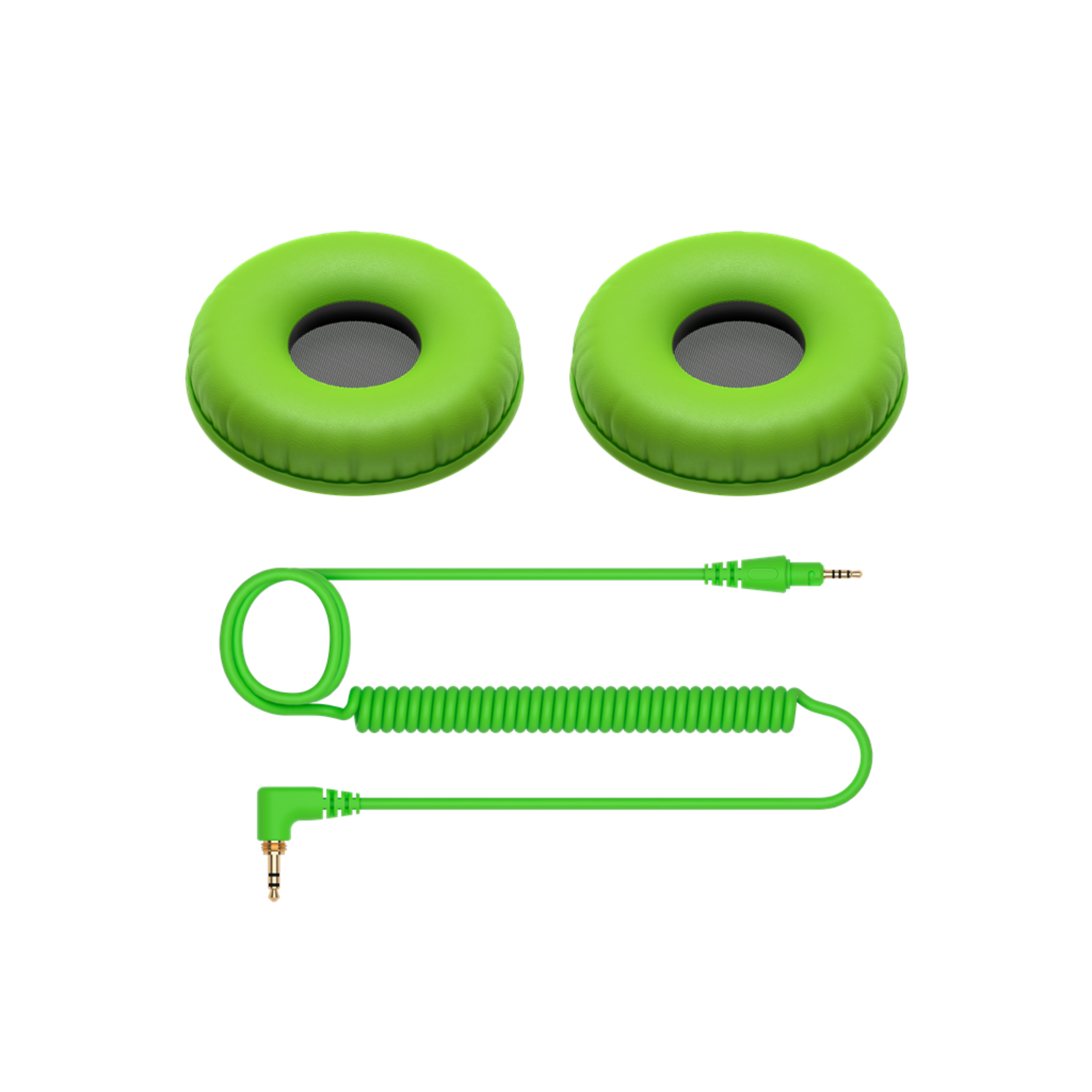 Pioneer DJ HC-CP08 Accessory Pack CUE1 Ear Pads & Cable - Green