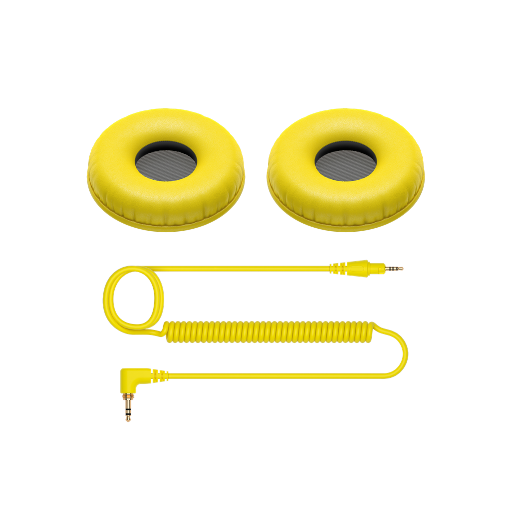 Pioneer DJ HC-CP08 Accessory Pack CUE1 Ear Pads & Cable - Yellow