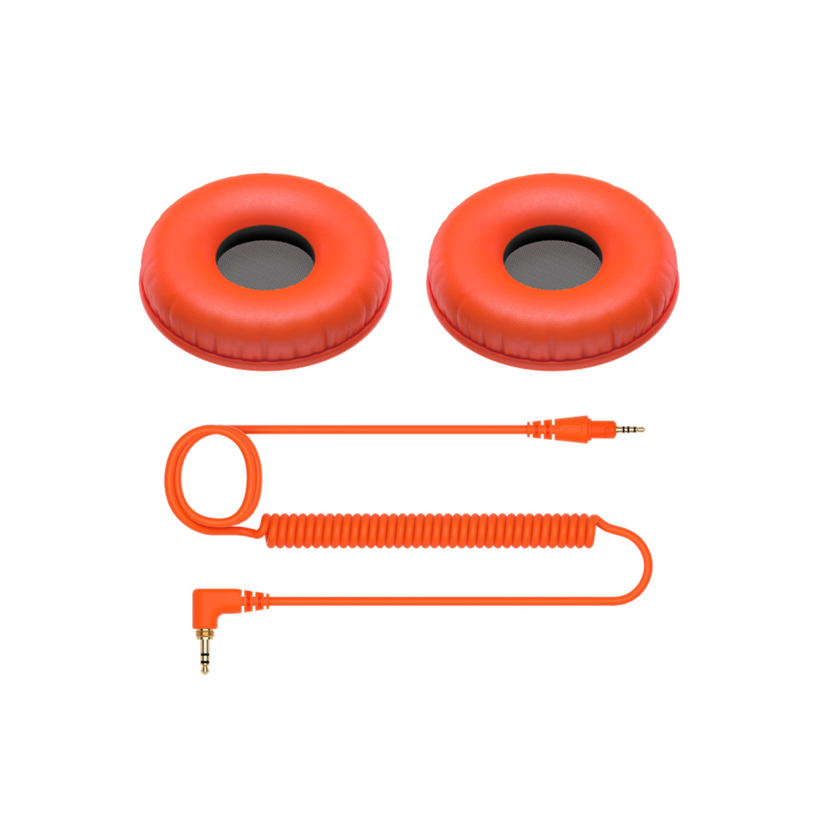 Pioneer DJ HC-CP08 Accessory Pack CUE1 Ear Pads & Cable - Orange