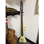 Warwick Warwick Rockbass Triumph Lite 4 String Solid Cream White High Polish - Fretless -W/ Gig Bag (Demo)