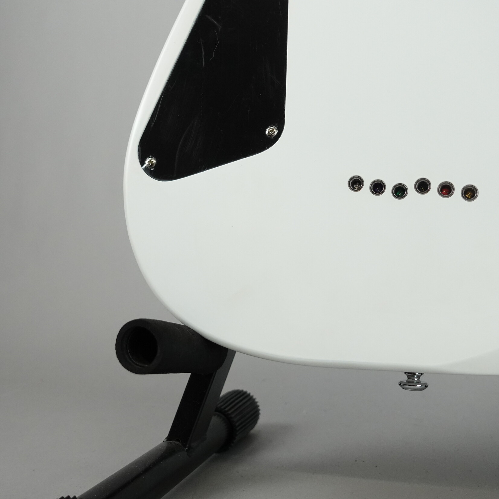 Schecter C-6 Deluxe Electric Guitar - Satin White (Used)