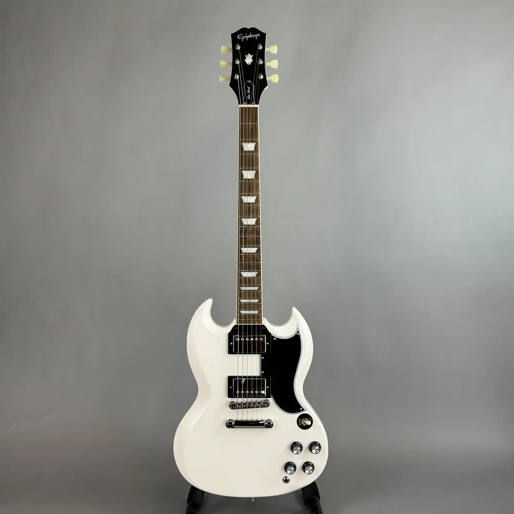 Epiphone 1961 Les Paul SG Standard W/ Hard Case - Aged Classic White (Used)