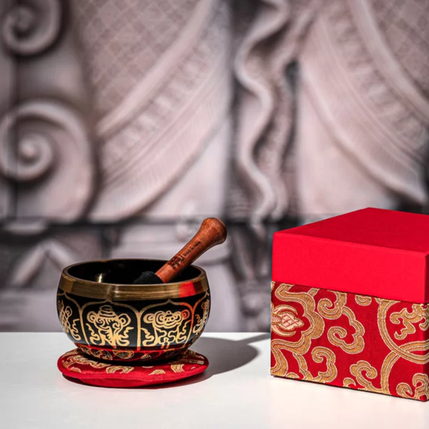 Meinl Ornamental Series Singing Bowl 300g W/Red Gift Box - DEMO