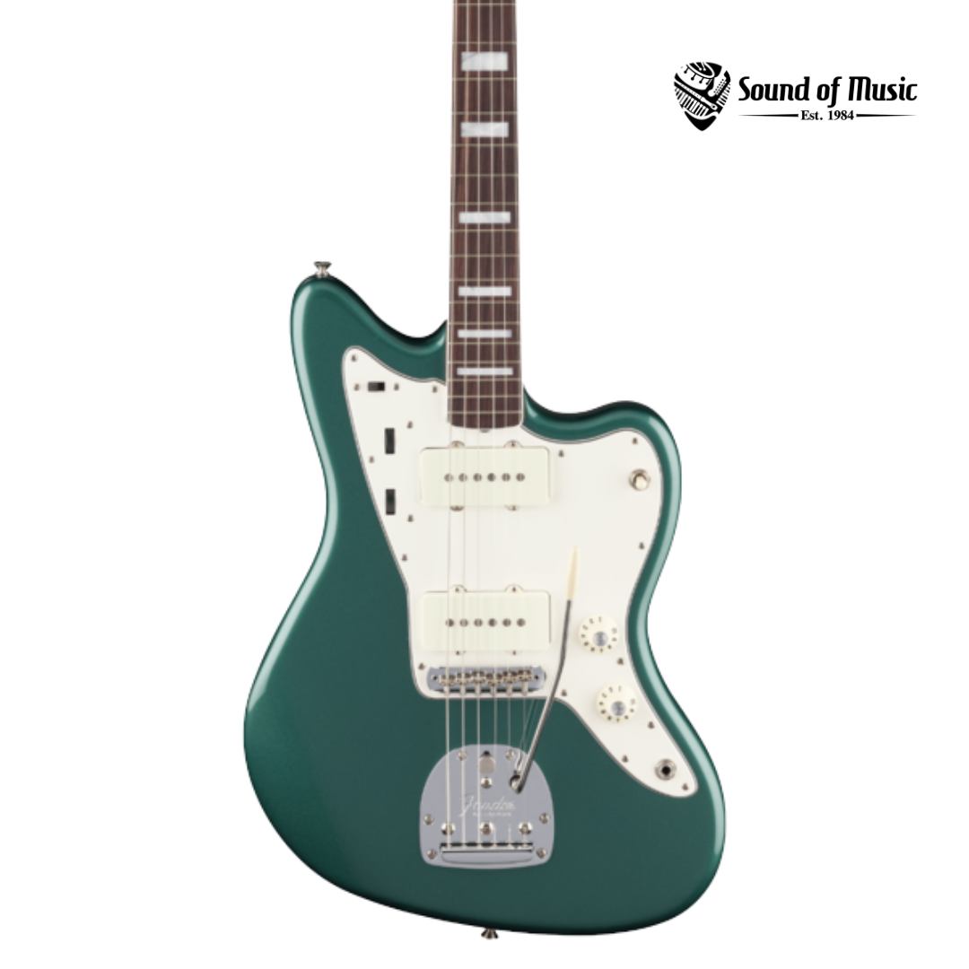 Fender American Vintage II 1966 Jazzmaster, Rosewood Fingerboard W/Case - Sherwood Green Metallic