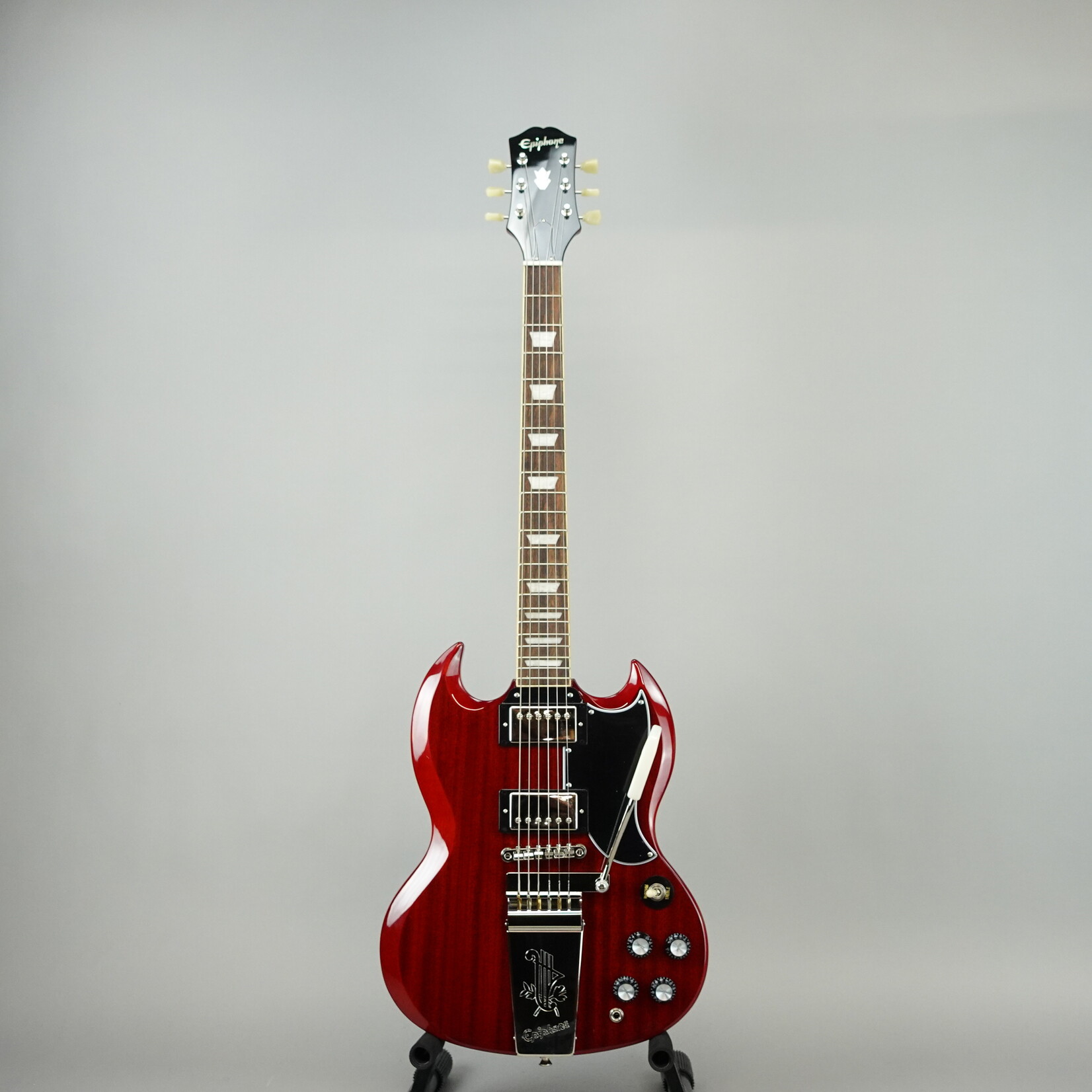 Epiphone SG Standard 60s Maestro Vibrola - Vintage Cherry (Used)