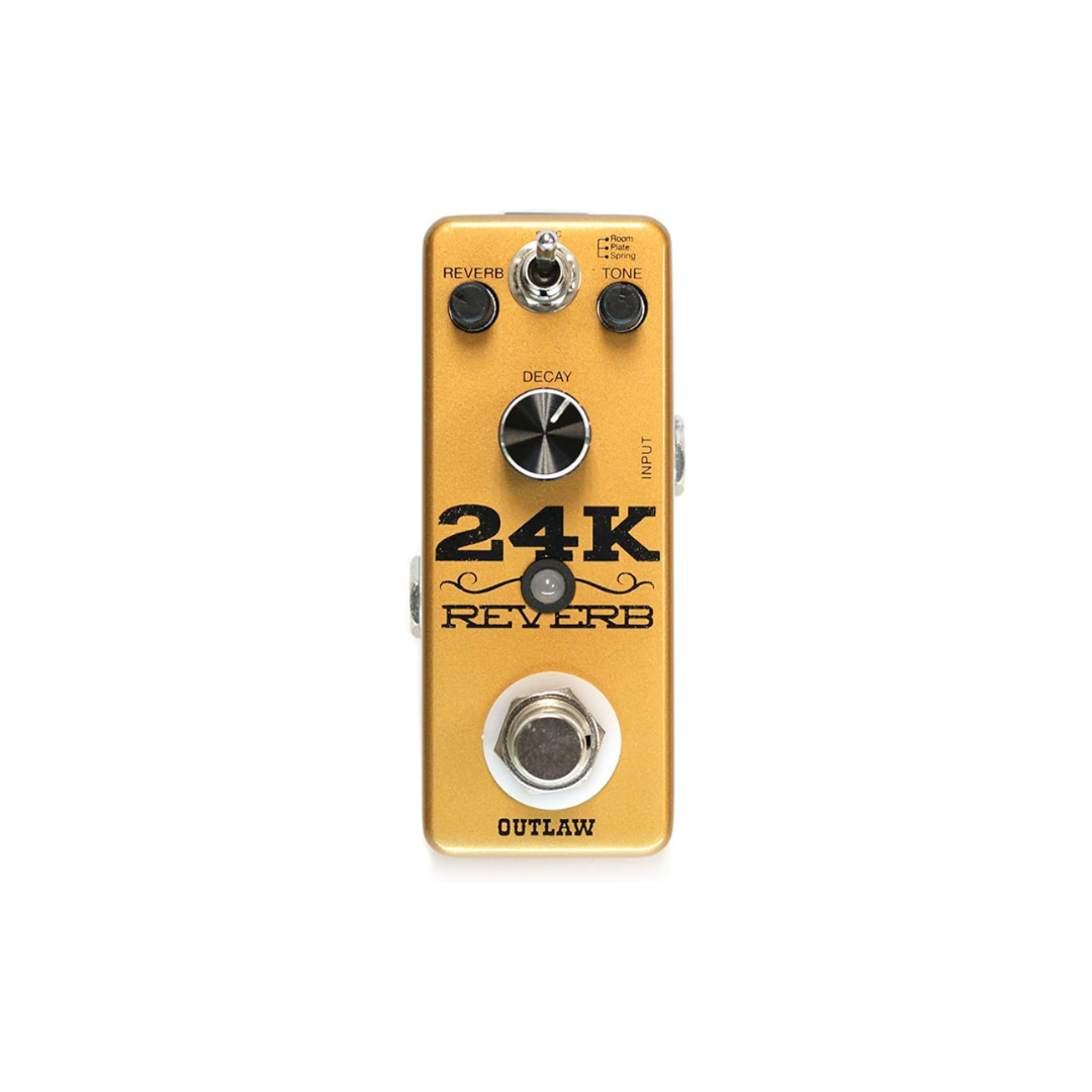 Outlaw Effects 24K Reverb Pedal - (NOS)