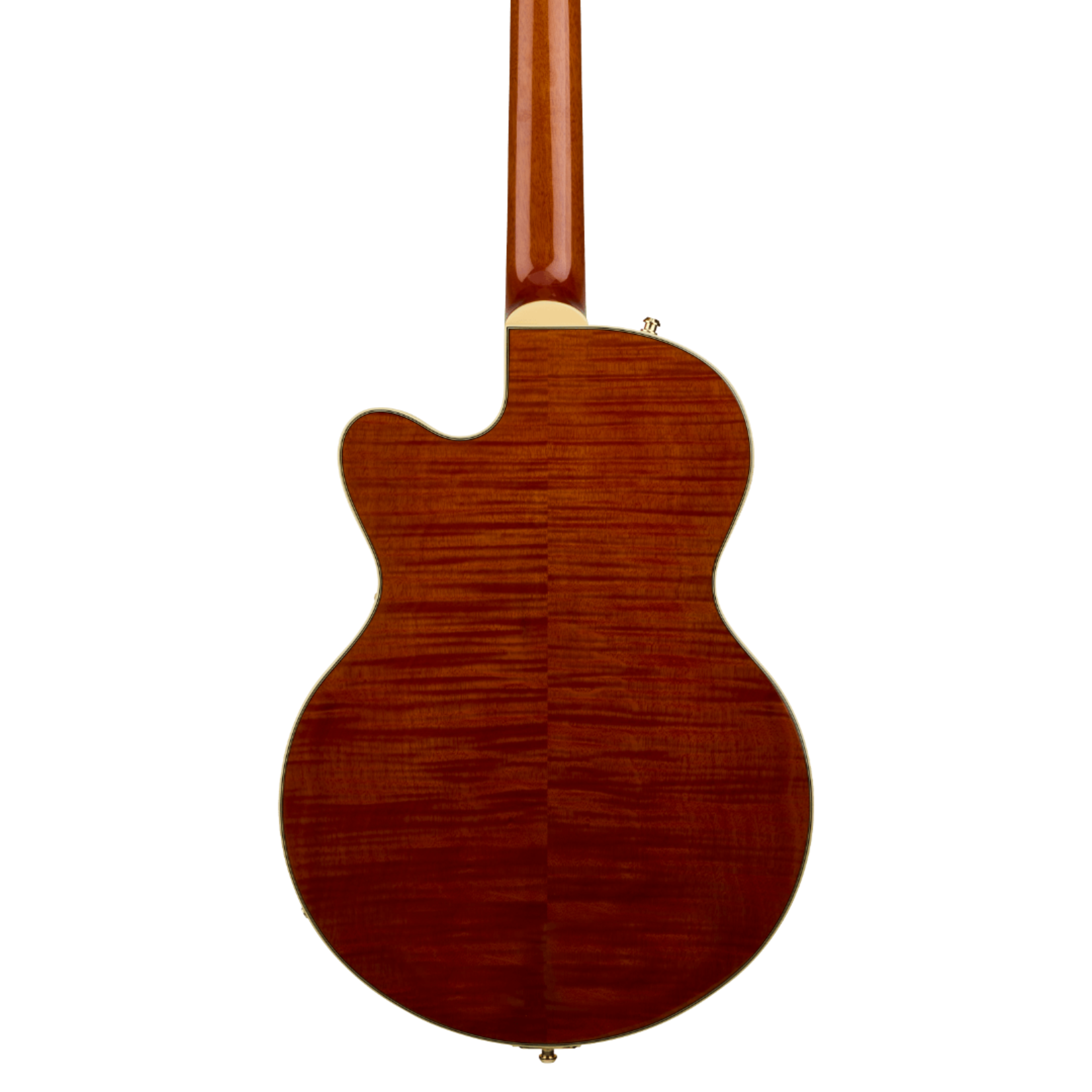 Gretsch Electromatic LTD Flame Okoume Broadkaster Jr. Single -Cut W/Bigsby - Roundup Orange