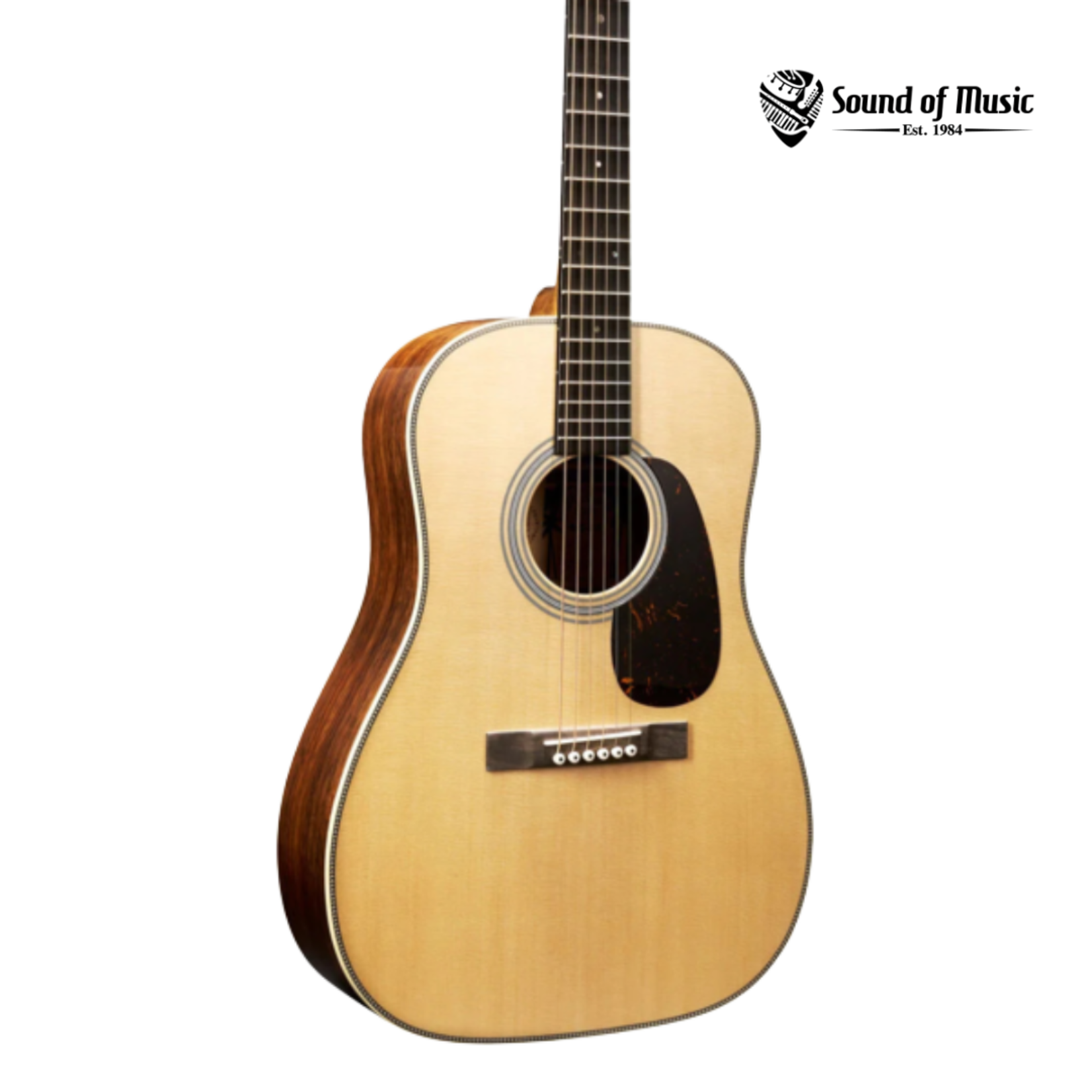 Martin HG-28 Special Edition O'ahu Acoustic Guitar W/Softshell Case - Natural