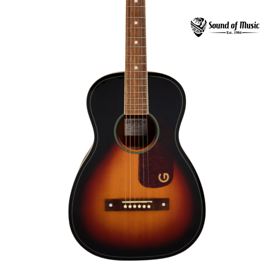 Gretsch Jim Dandy Parlor LTD, Solid Top, Walnut Fingerboard - Heritage Burst