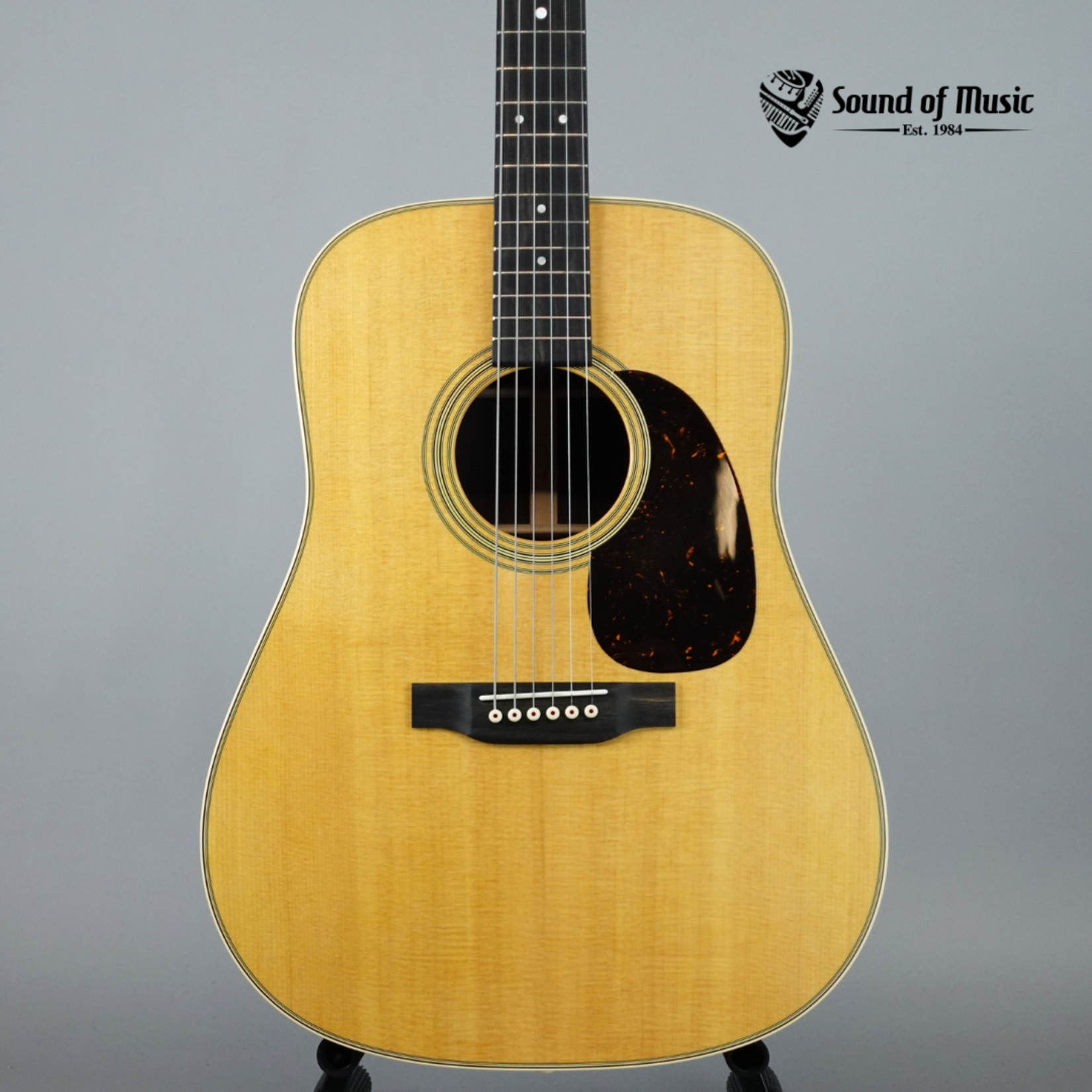 Martin D-28 Satin Acoustic Guitar W/Hardshell Case - Satin Natural (Used)
