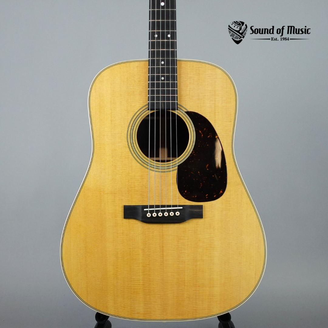 Martin D-28 Satin Acoustic Guitar W/Hardshell Case - Satin Natural (Used)