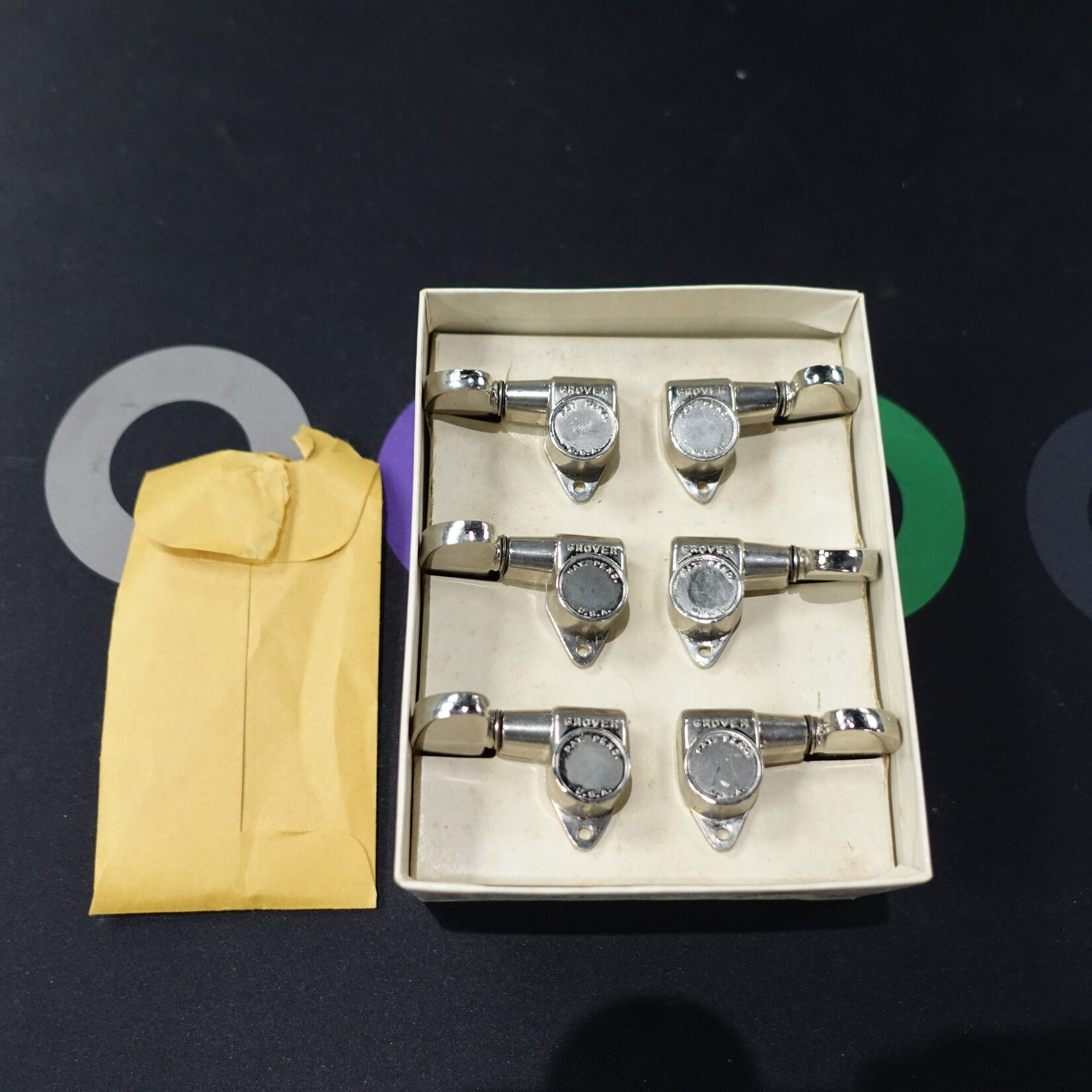 Grover Vintage Futura Tuning Machine Heads - (60's All Original)