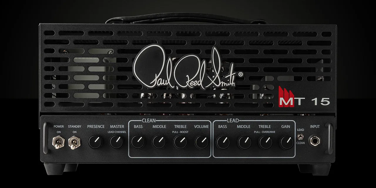 PRS MT 15 V2 Mark Tremonti Signature 15-watt Amplifier Head - Black