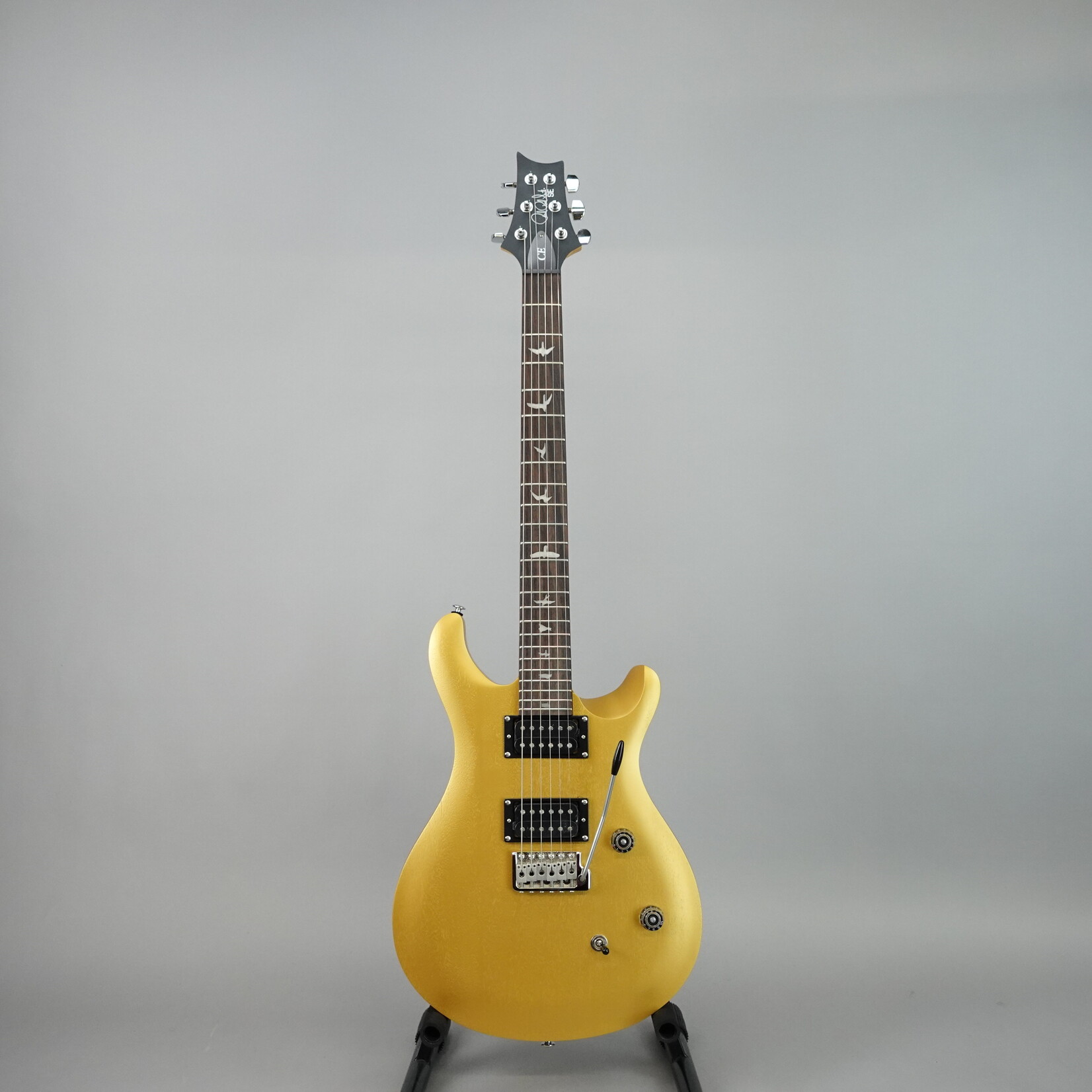 PRS SE CE 24 Standard Satin Electric Guitar W/Gig Bag - Metallic Gold Satin