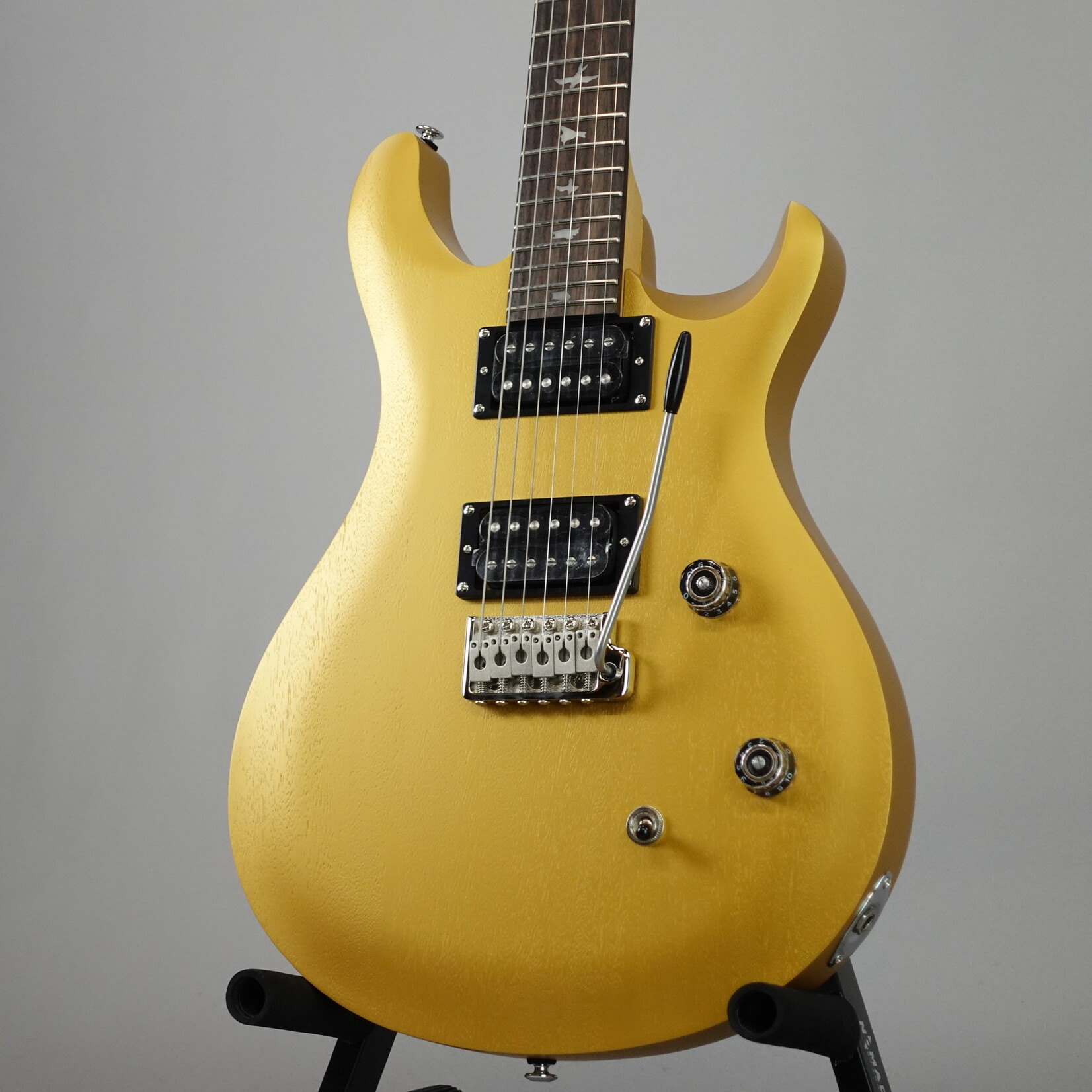 PRS SE CE 24 Standard Satin Electric Guitar W/Gig Bag - Metallic Gold Satin