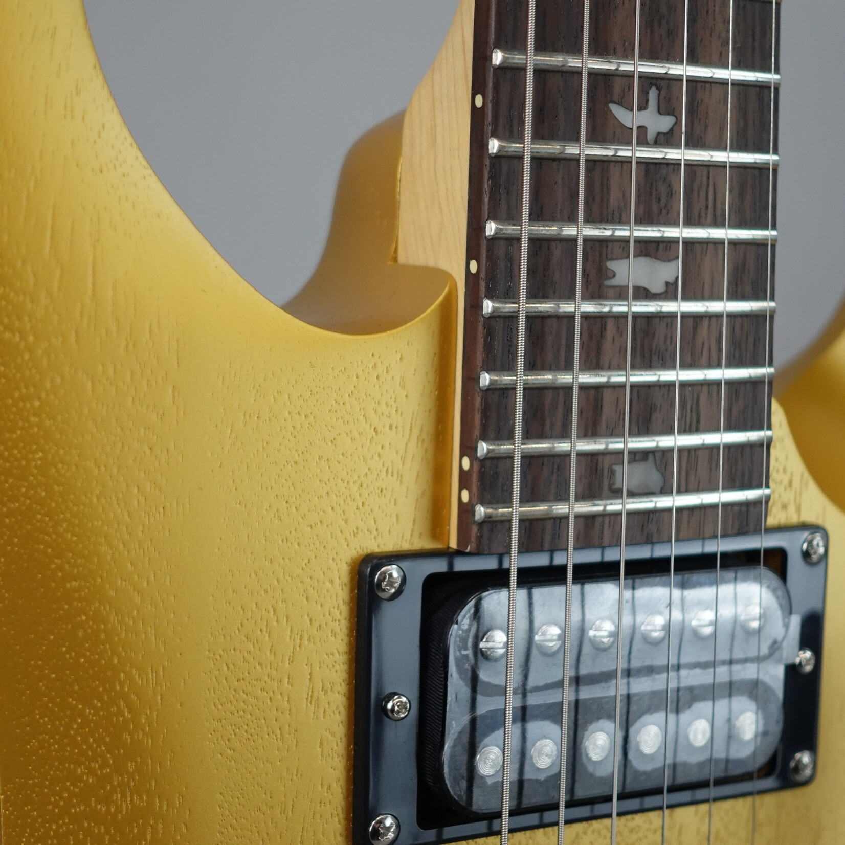 PRS SE CE 24 Standard Satin Electric Guitar W/Gig Bag - Metallic Gold Satin