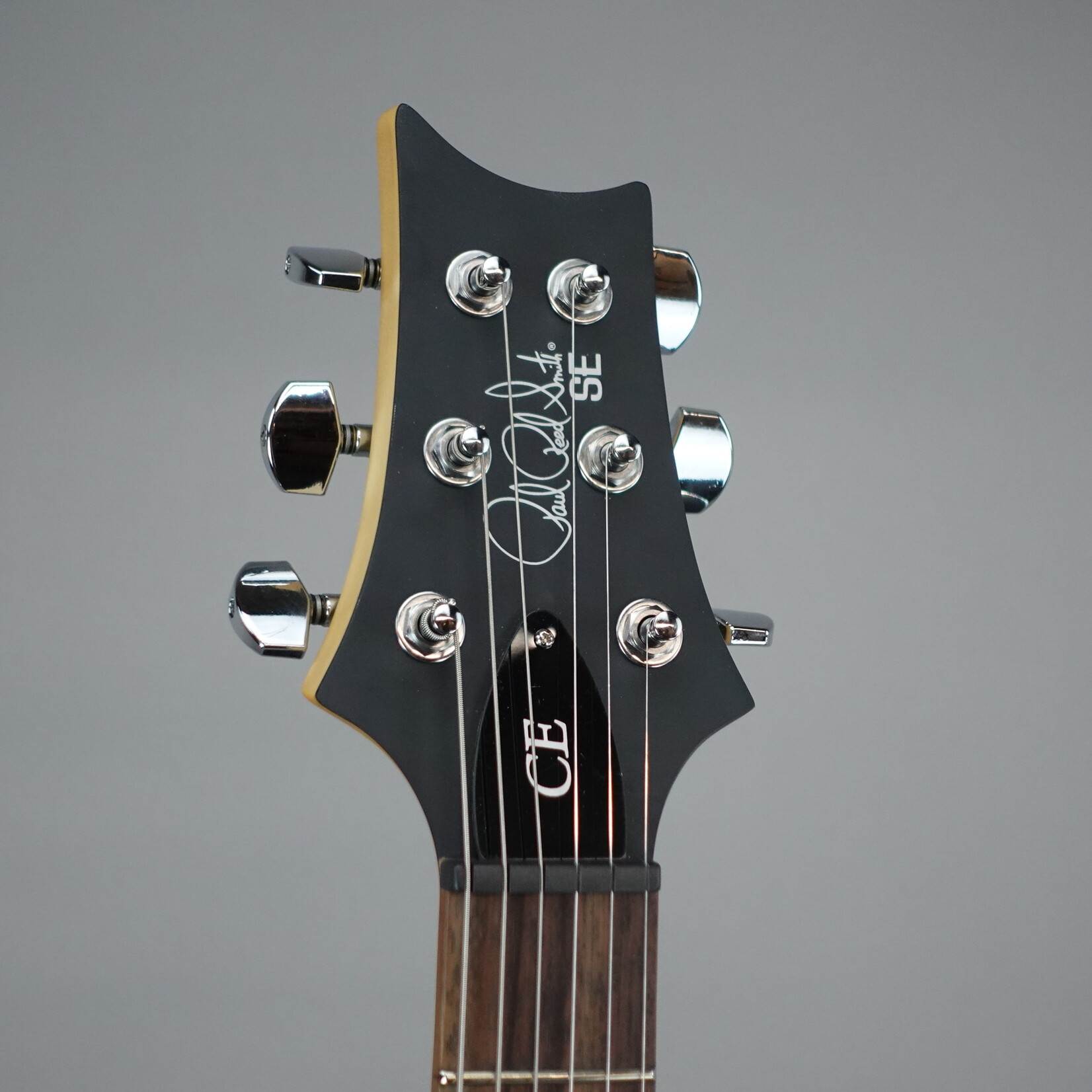 PRS SE CE 24 Standard Satin Electric Guitar W/Gig Bag - Metallic Silver Satin