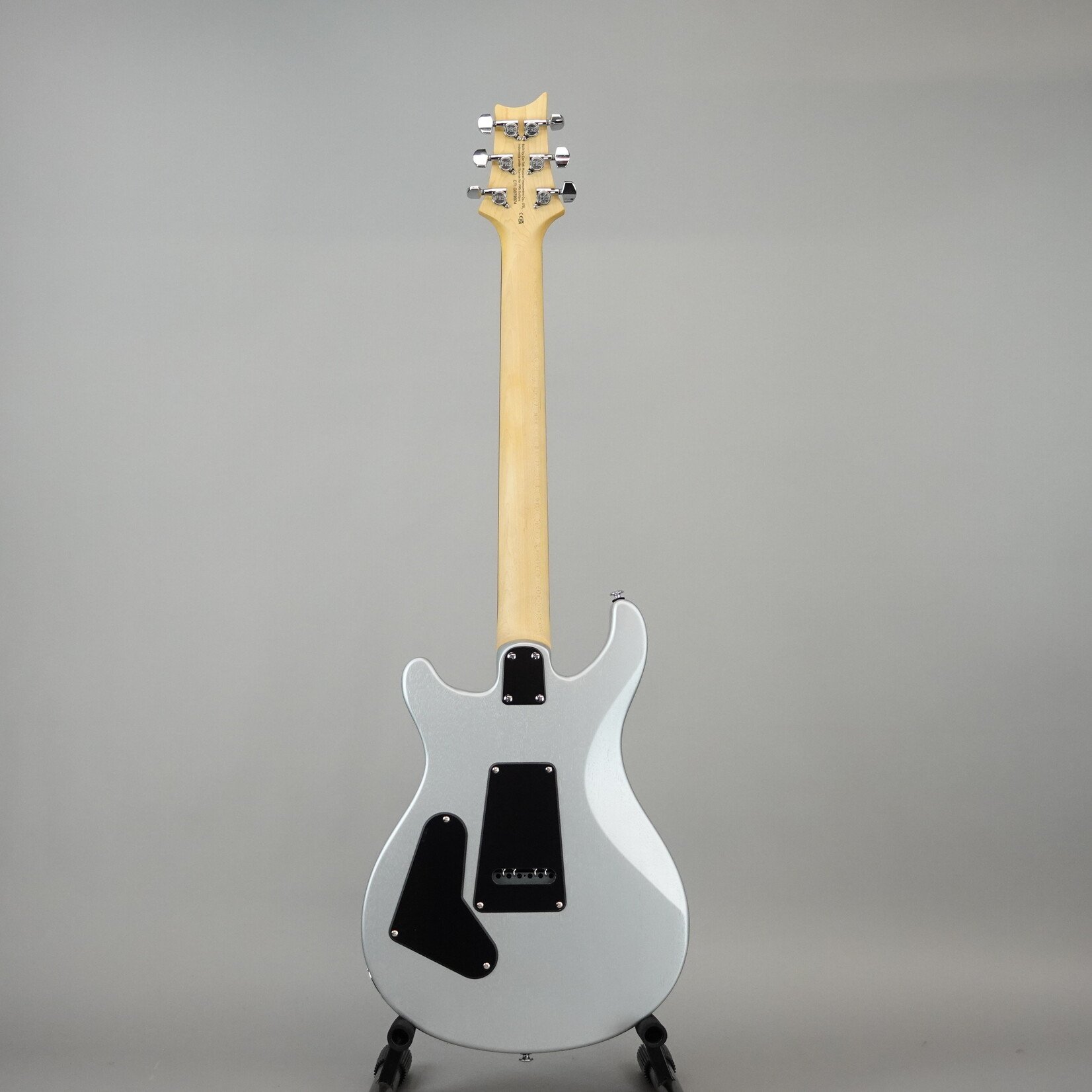 PRS SE CE 24 Standard Satin Electric Guitar W/Gig Bag - Metallic Silver Satin