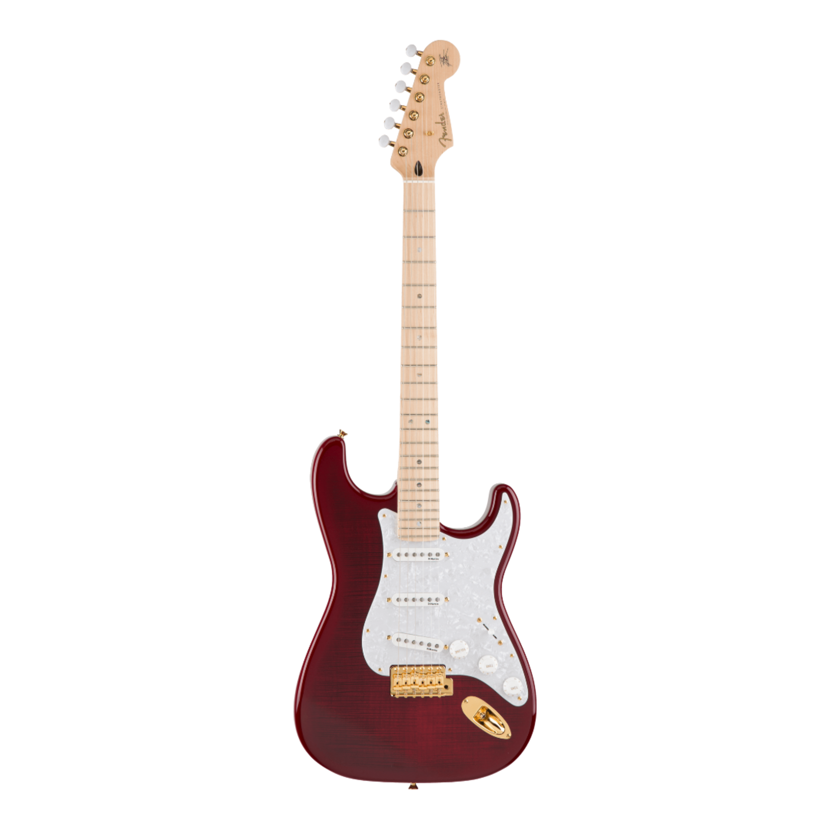Fender Richie Kotzen Stratocaster, Maple Fingerboard W/Gig Bag - Transparent Red Burst