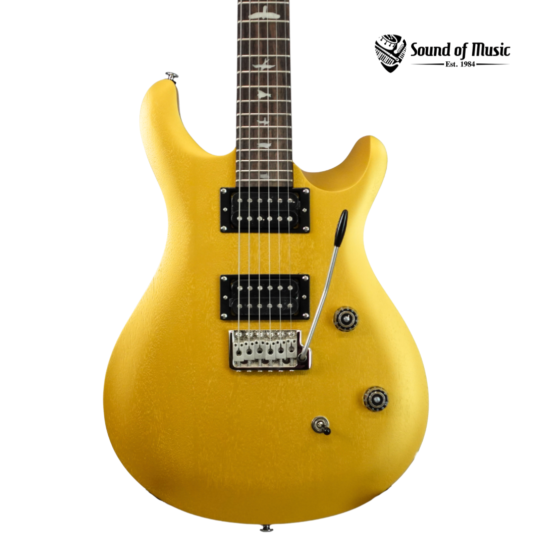 PRS SE CE 24 Standard Satin Electric Guitar W/Gig Bag - Metallic Gold Satin