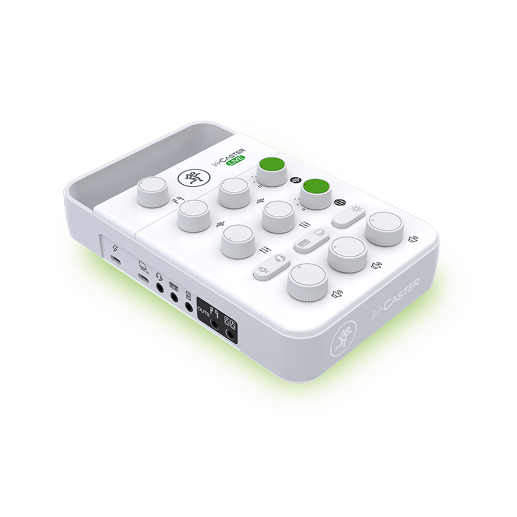 Mackie M-Caster Live Portable Livestreaming Mixer - White
