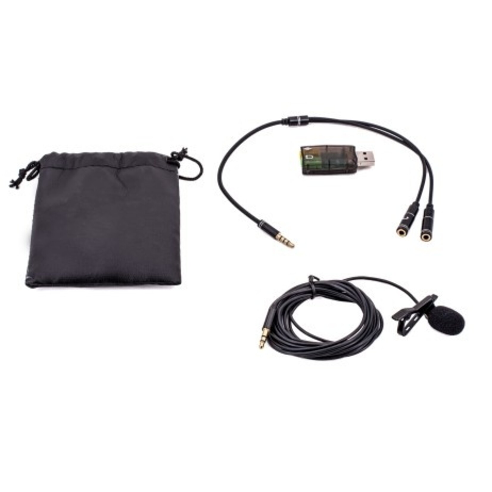 CAD Audio PM2100 PodMaster LavMAX Professional Podcast/Streaming Lavalier Microphone