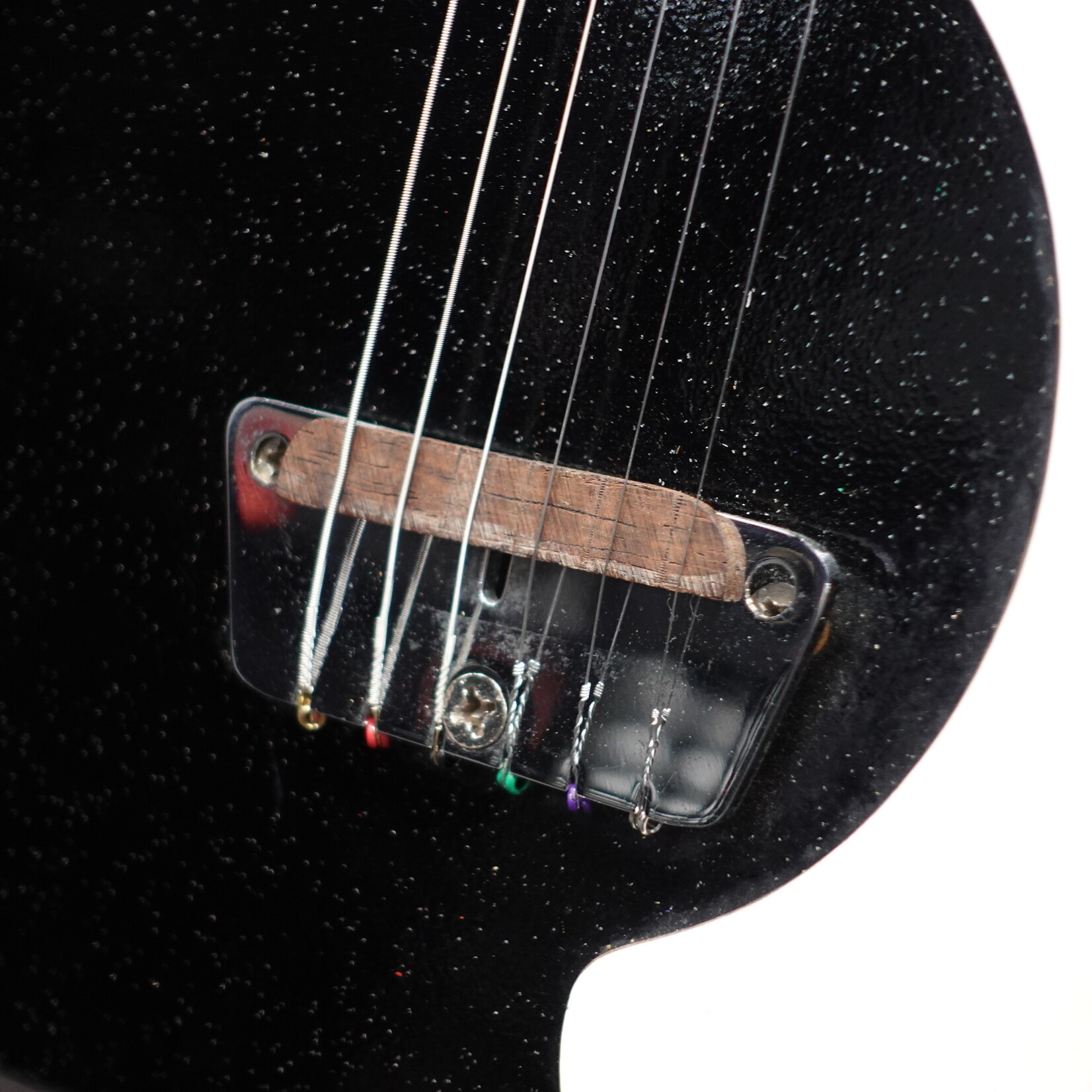 Vintage Silvertone 1448 Guitar and Amp Case - Black Sparkle (Used Circa 1960's)