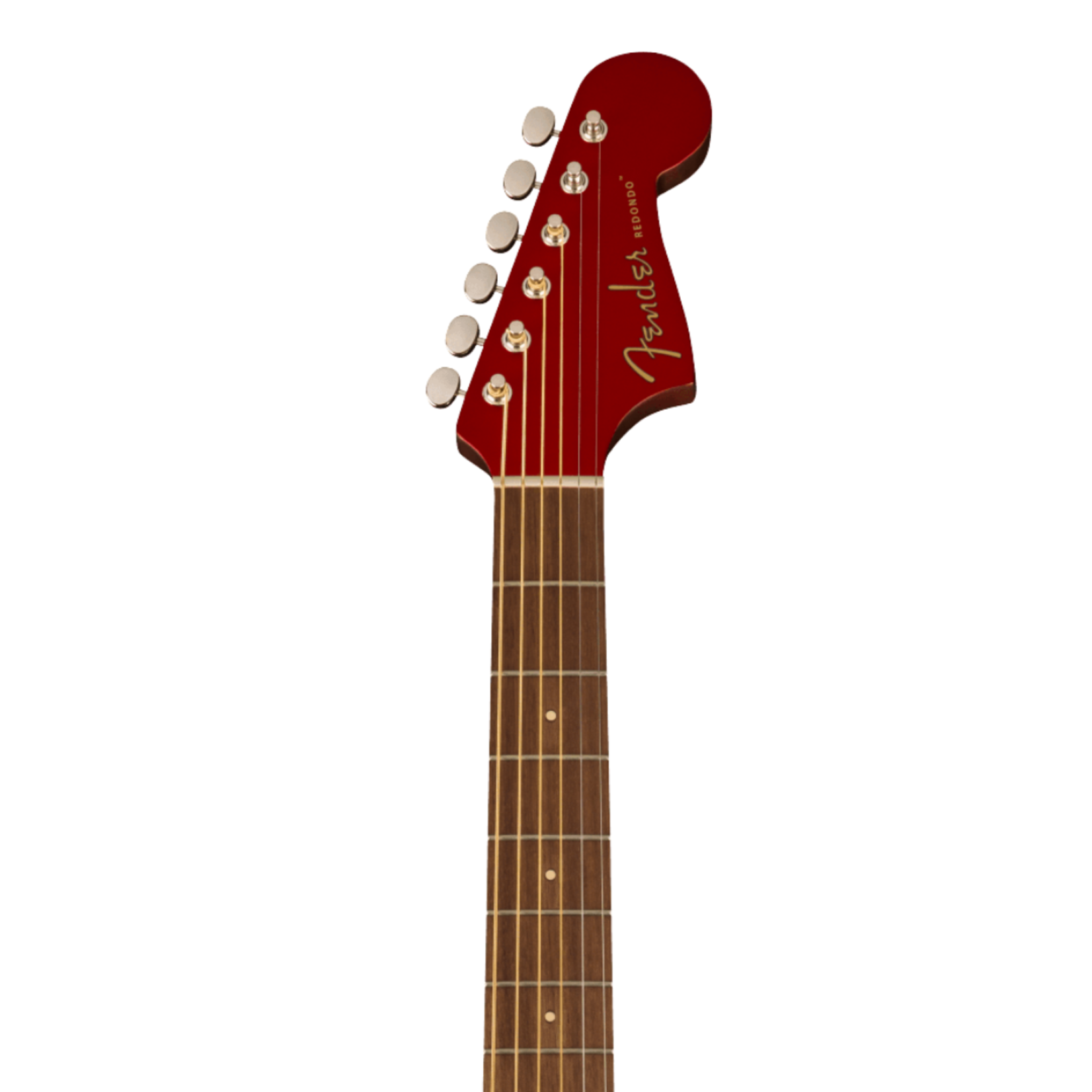 Fender Redondo Player Acoustic-Electric Guitar - Candy Apple Red
