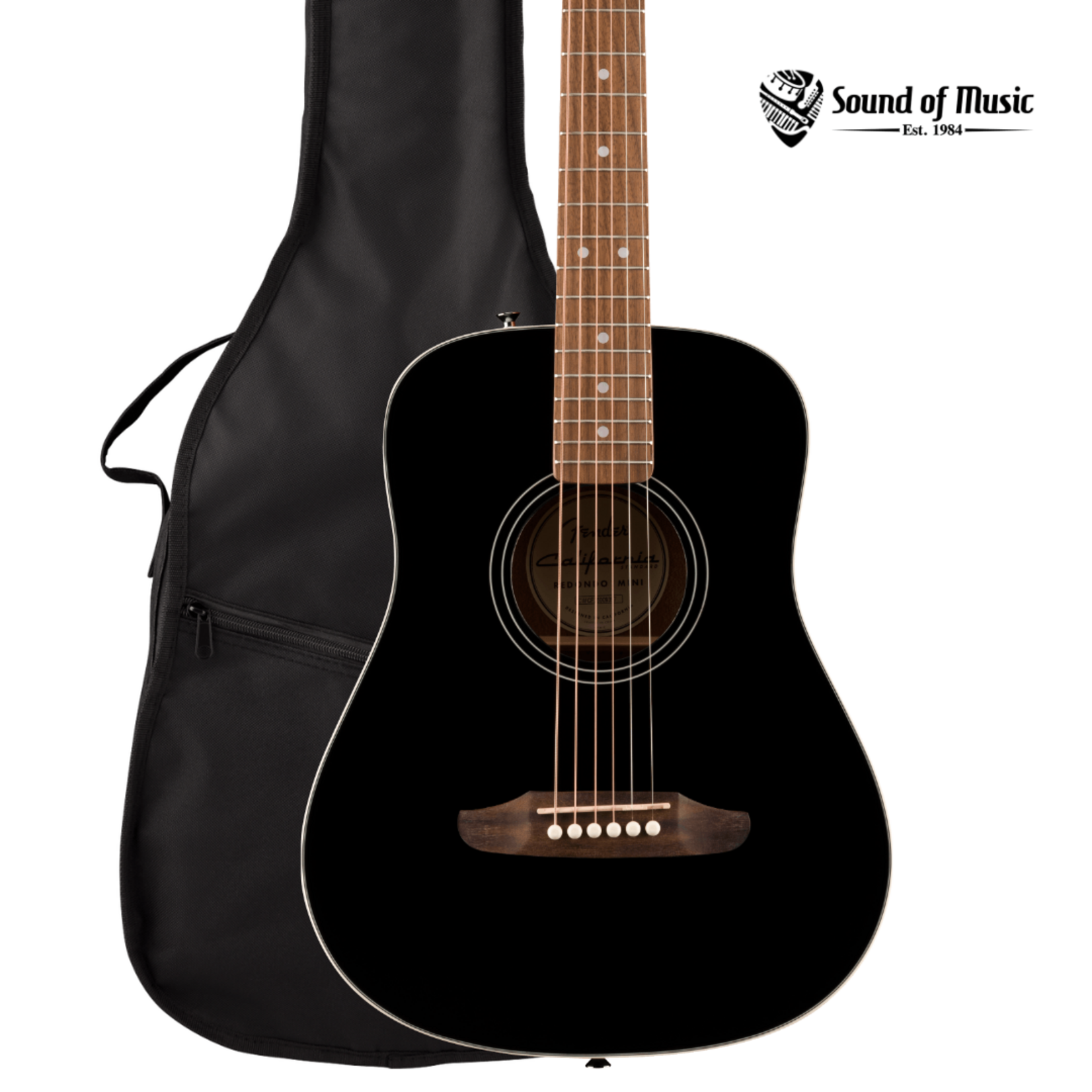 Fender California Standard Redondo Mini W/Bag - Black