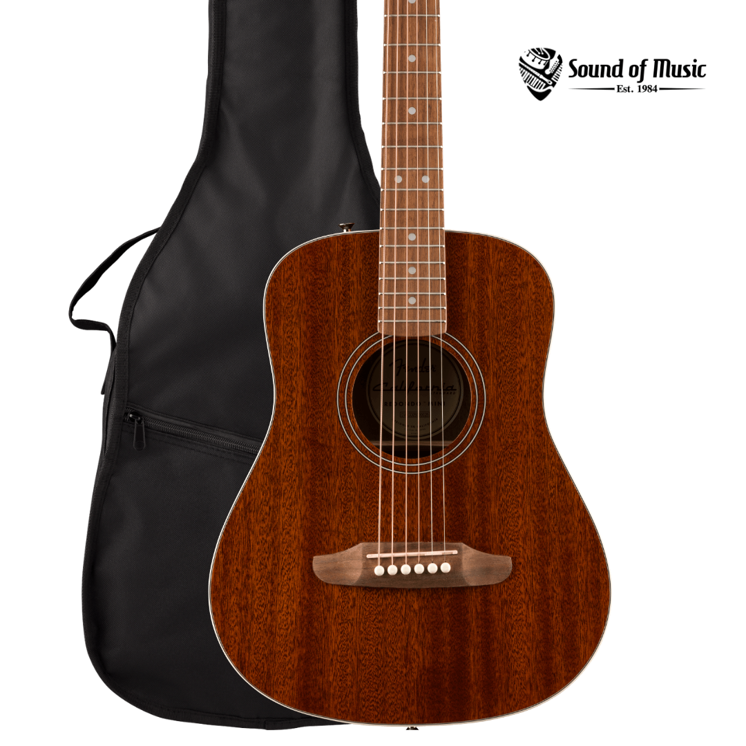 Fender California Standard Redondo Mini W/Bag - Natural Sapele
