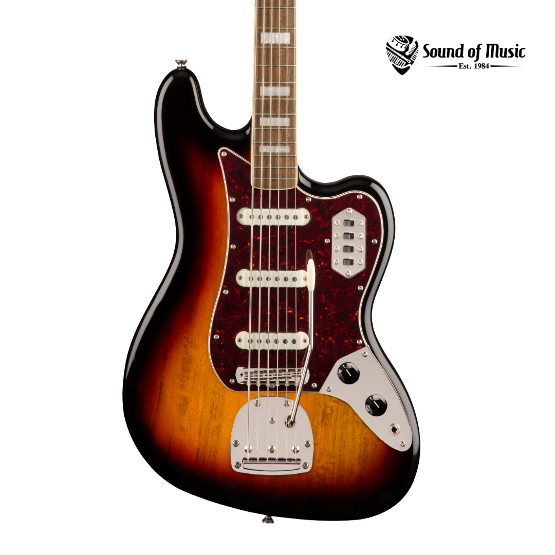 Squier Classic Vibe Bass VI, Laurel Fingerboard - 3-Color Sunburst