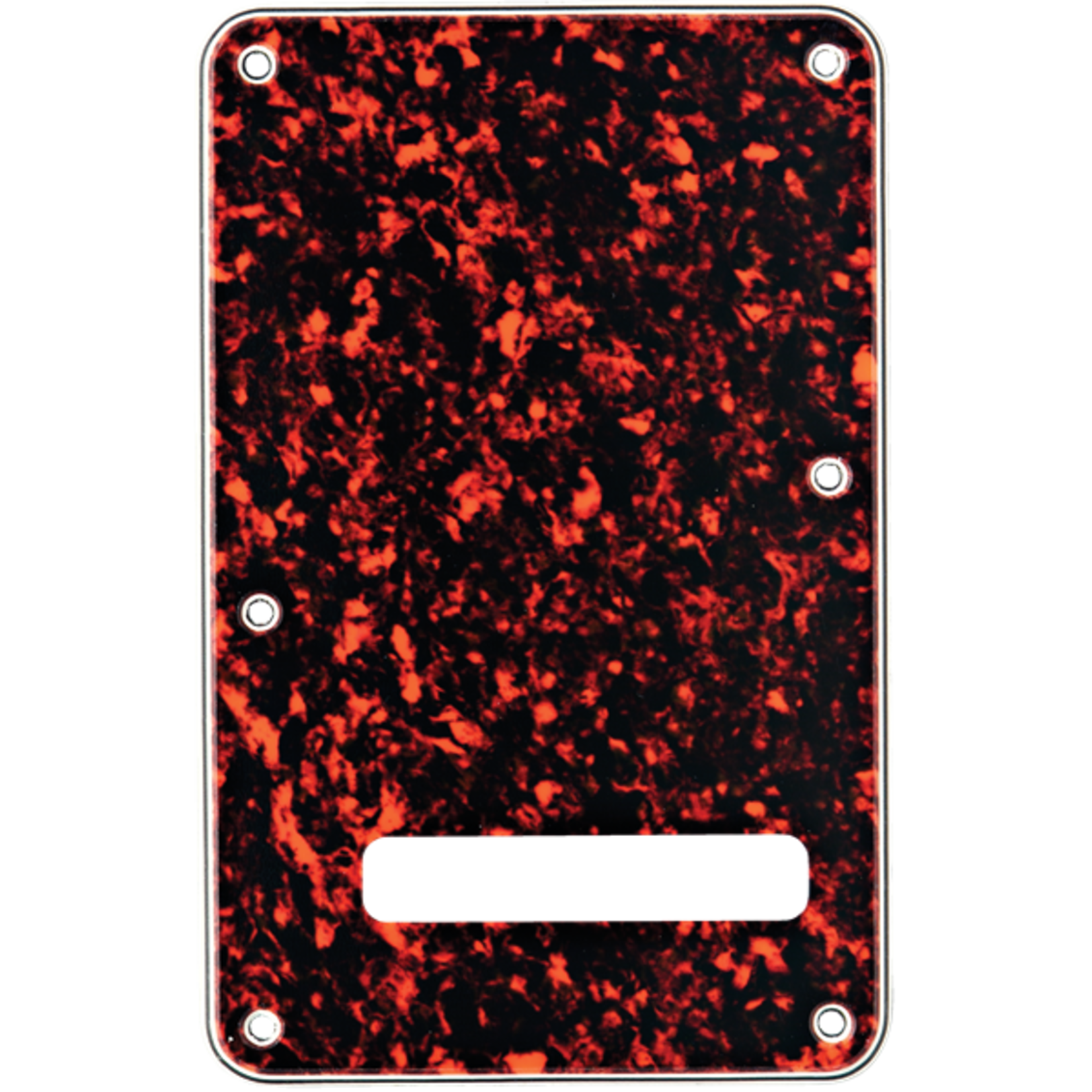 Fender Backplate, Stratocaster - Brown Tortoise Shell, 4-Ply