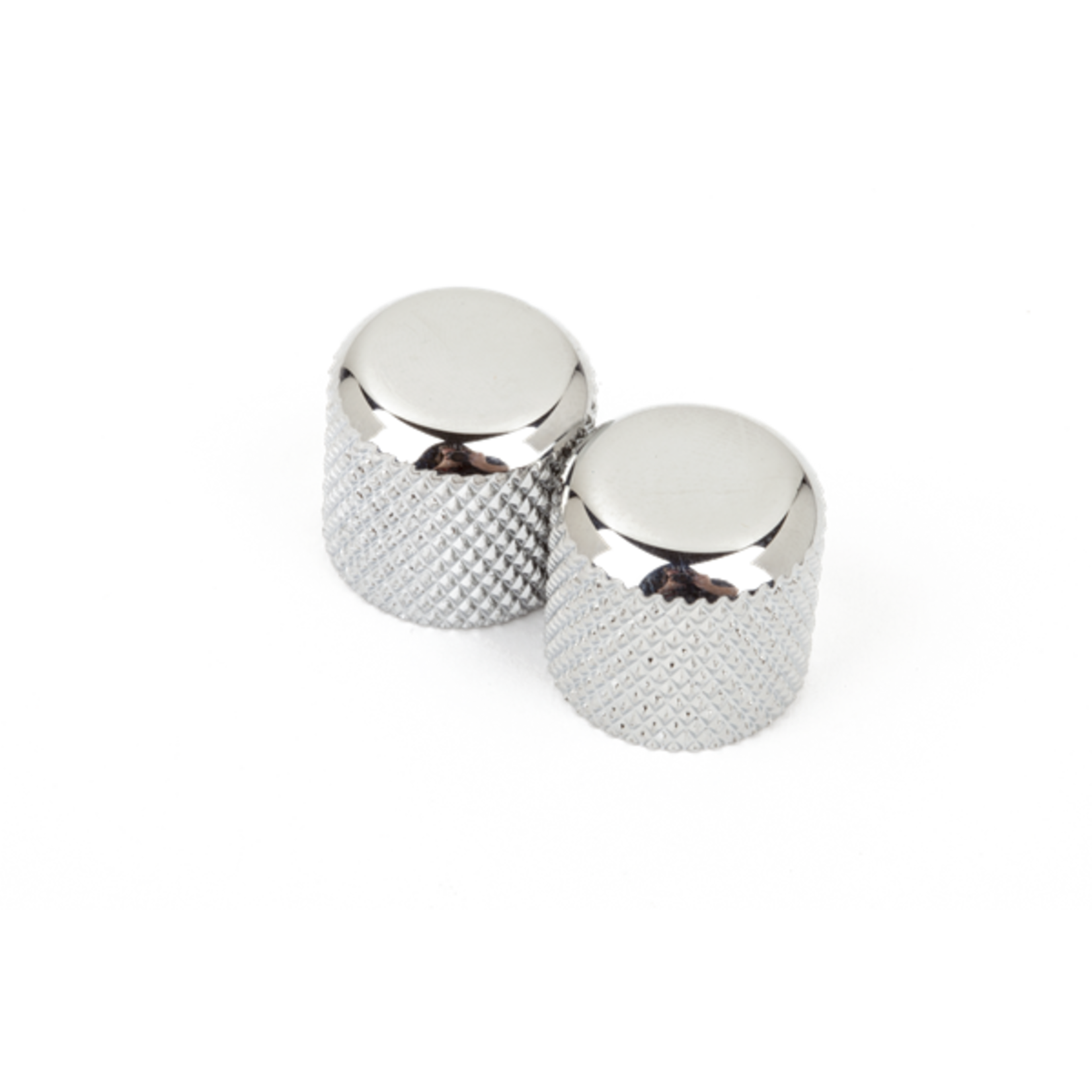 Fender Telecaster®/Precision Bass® Dome Knobs - (Chrome) (2)