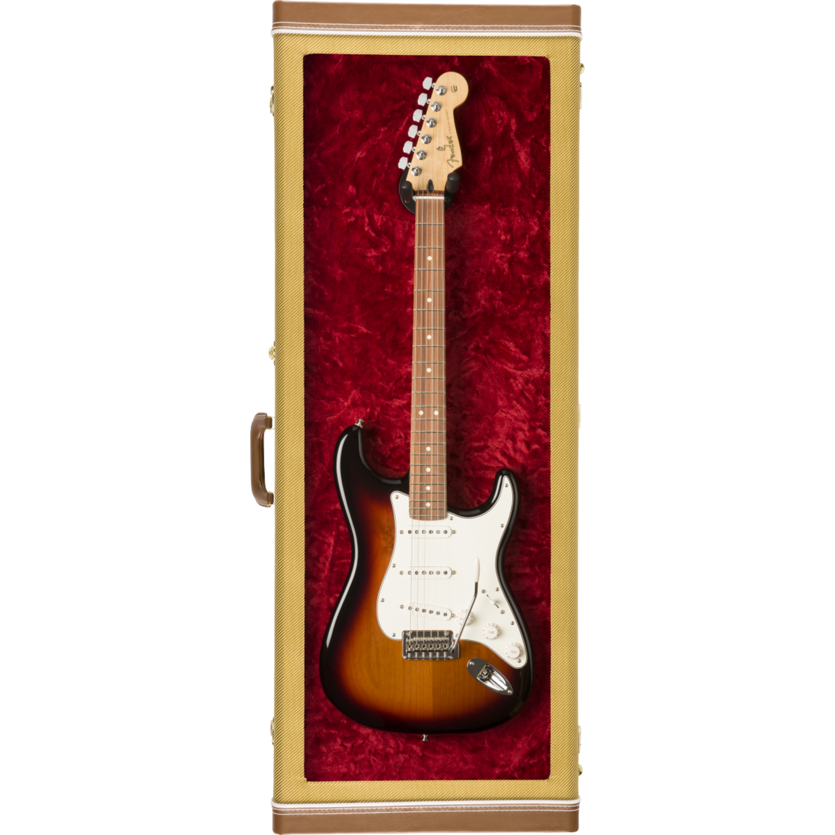 Fender Guitar Display Case - Tweed