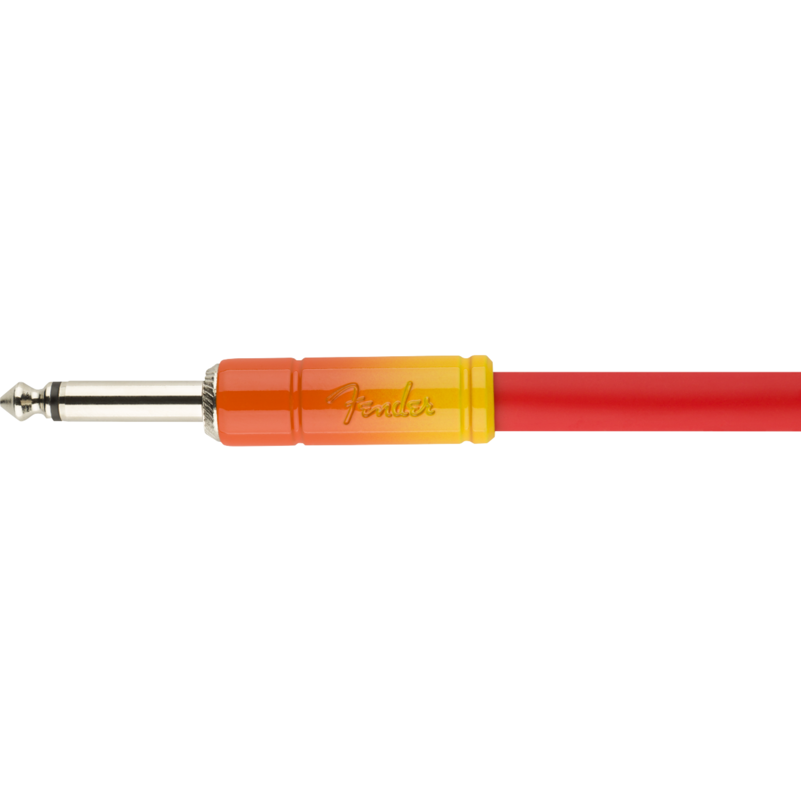 Fender Ombré Instrument Cable, Straight/Straight - 10', Tequila Sunrise