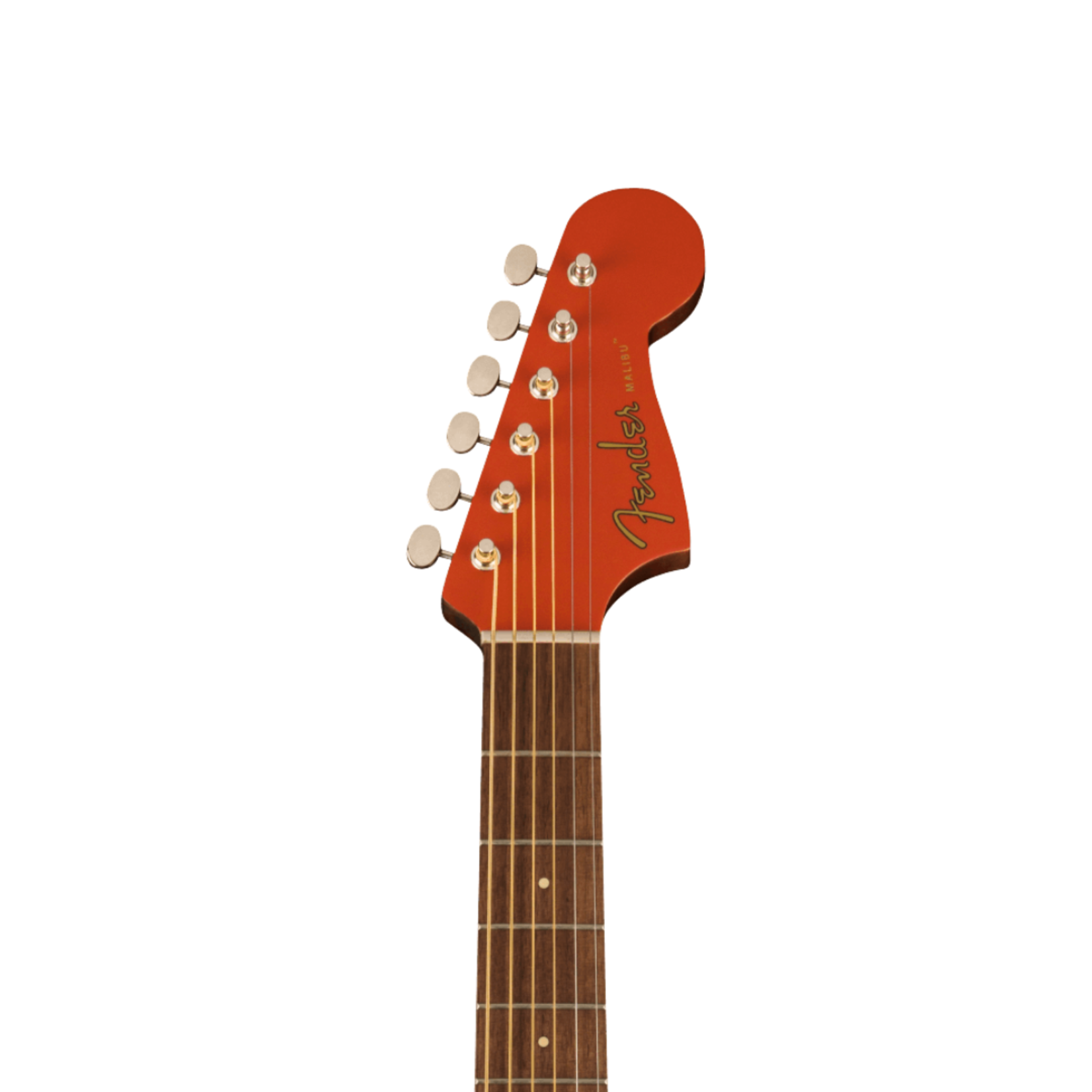 Fender Malibu Player Acoustic-Electric Guitar - Fiesta Red