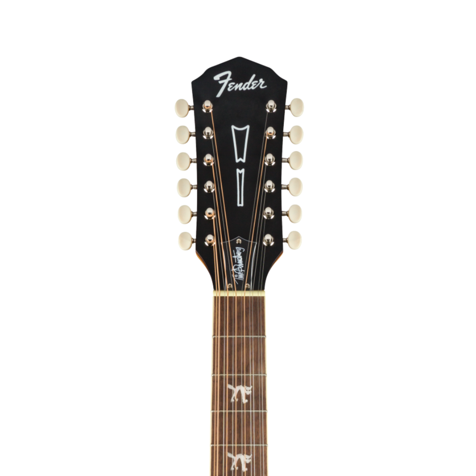 Fender Tim Armstrong Hellcat-12 12-String Acoustic-Electric Guitar - Natural