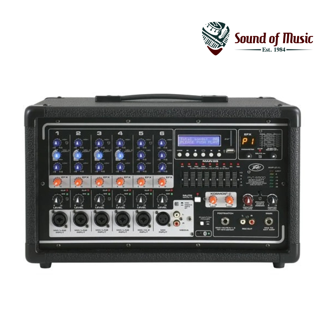 Peavey PVI 6500 Powered Mixer with BlueTooth