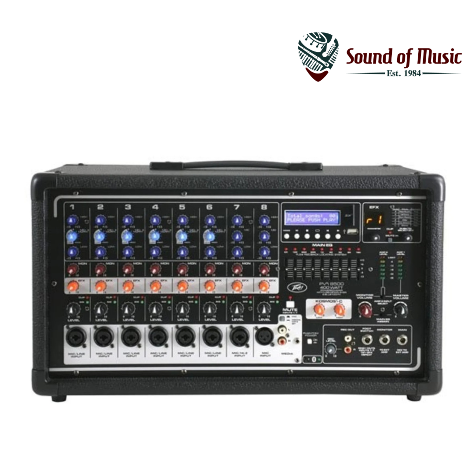 Peavey XR-S 8 Channel 1500-Watt Powered Mixer