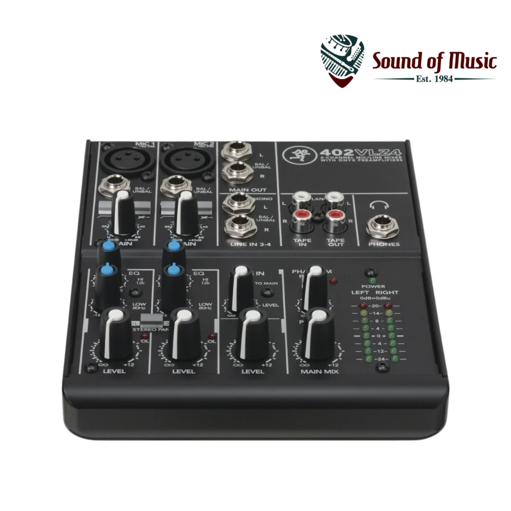 Mackie 402VLZ4 4-Channel Ultra Compact Analog Mixer