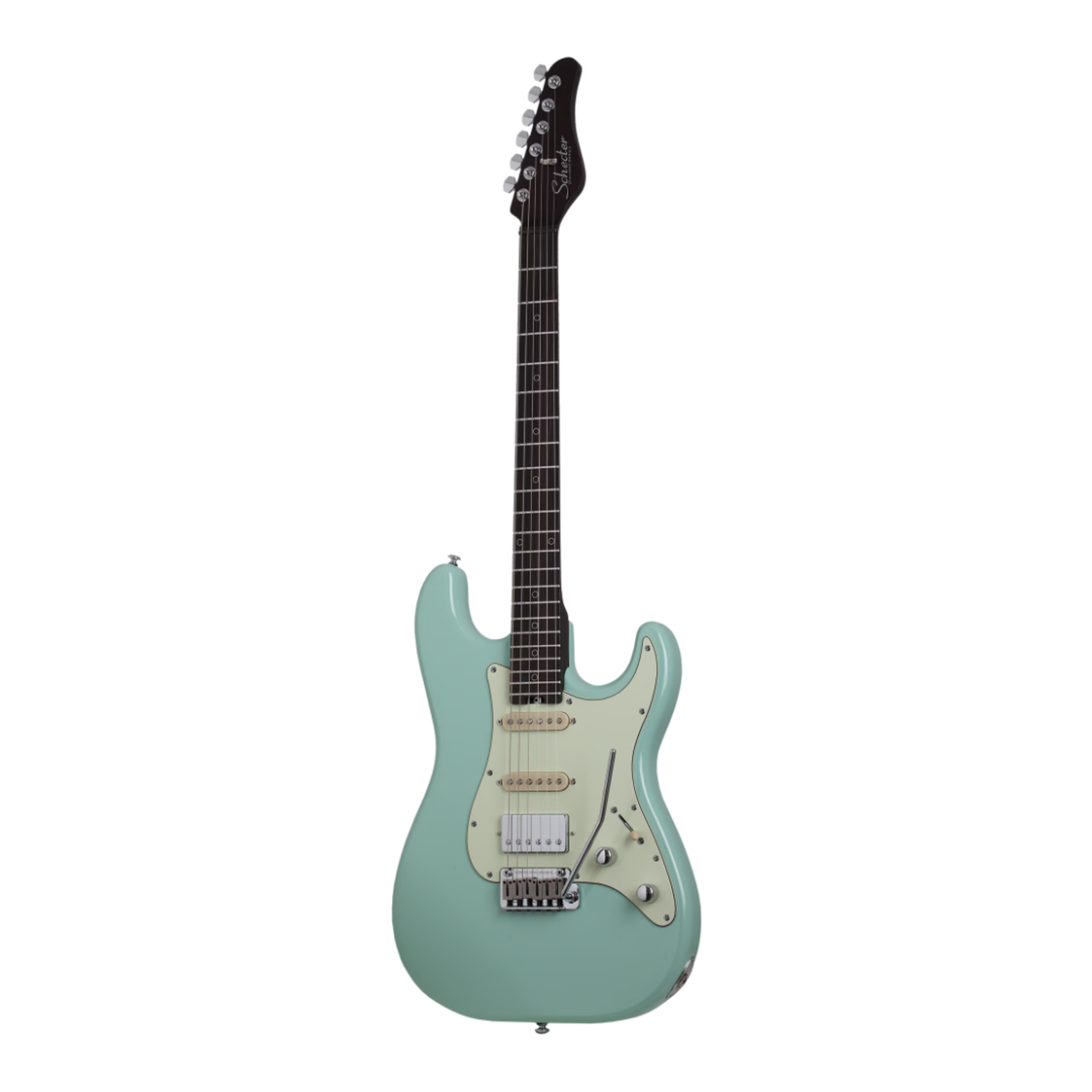 Schecter Nick Johnston Traditional HSS 10th Anniversary Electric Guitar - Atomic Green