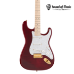 FENDER Fender Richie Kotzen Stratocaster, Maple Fingerboard W/Gig Bag - Transparent Red Burst