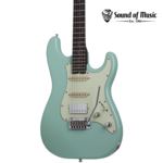 Schecter Nick Johnston Traditional HSS 10th Anniversary Electric Guitar - Atomic Green