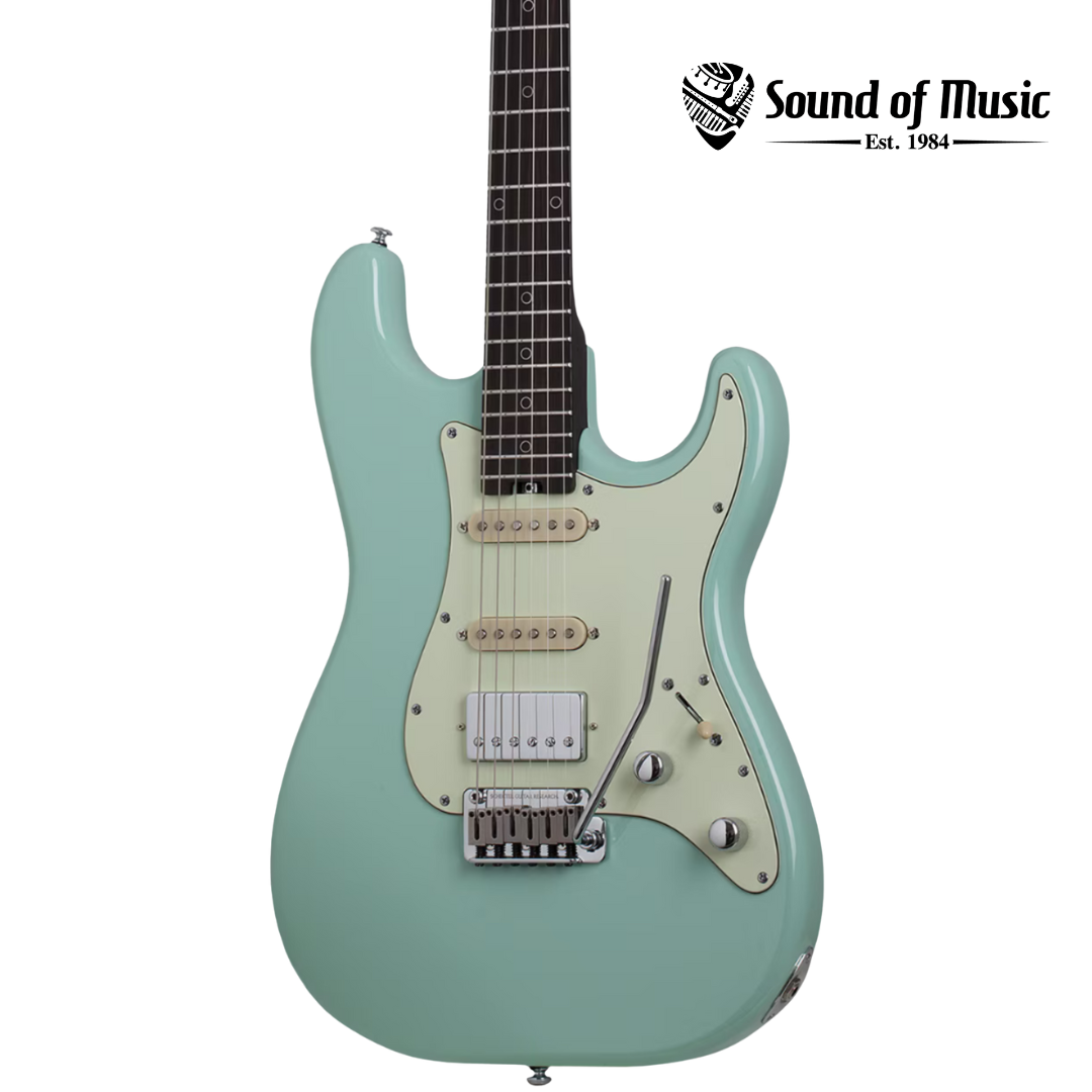 Schecter Nick Johnston Traditional HSS 10th Anniversary Electric Guitar - Atomic Green