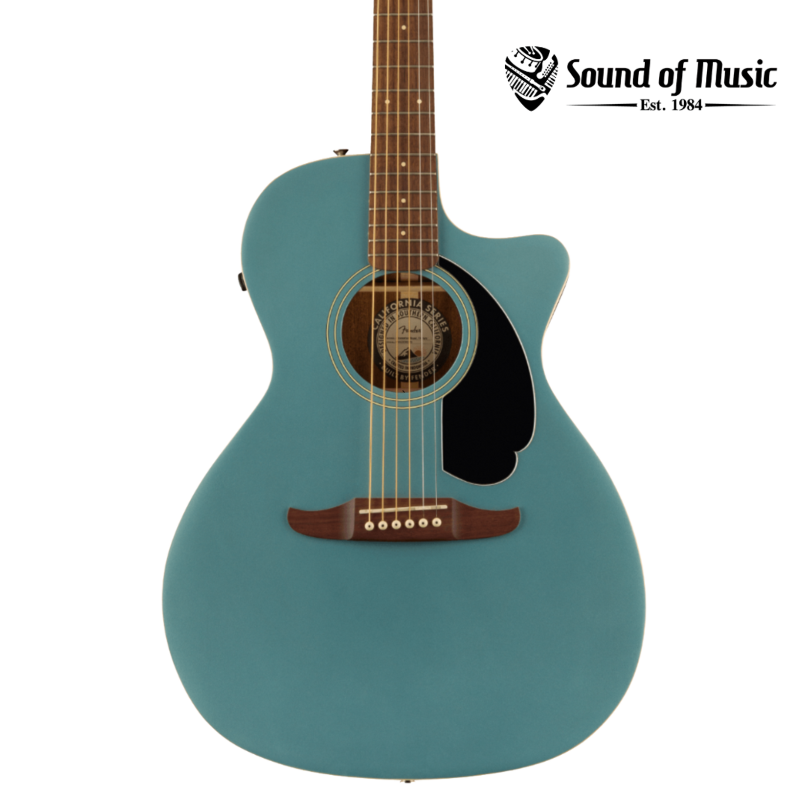 Fender Newporter Player Acoustic-Electric Guitar - Tidepool
