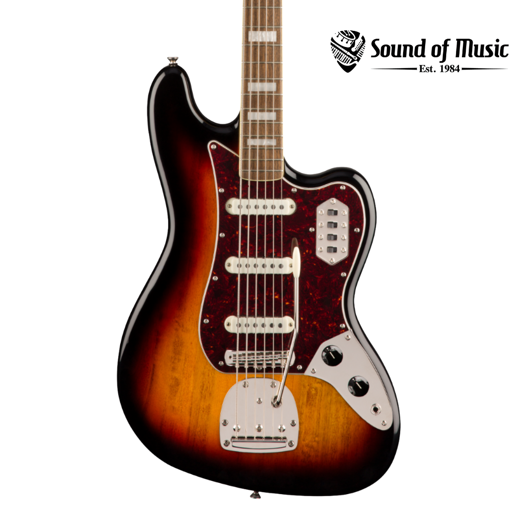 Squier Classic Vibe Bass VI, Laurel Fingerboard - 3-Color Sunburst