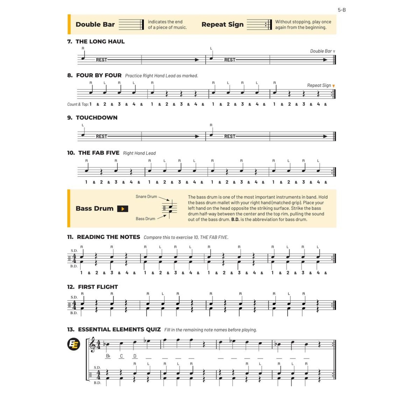 Essential Elements for Band – Percussion/Keyboard Percussion Book 1 Online Resources