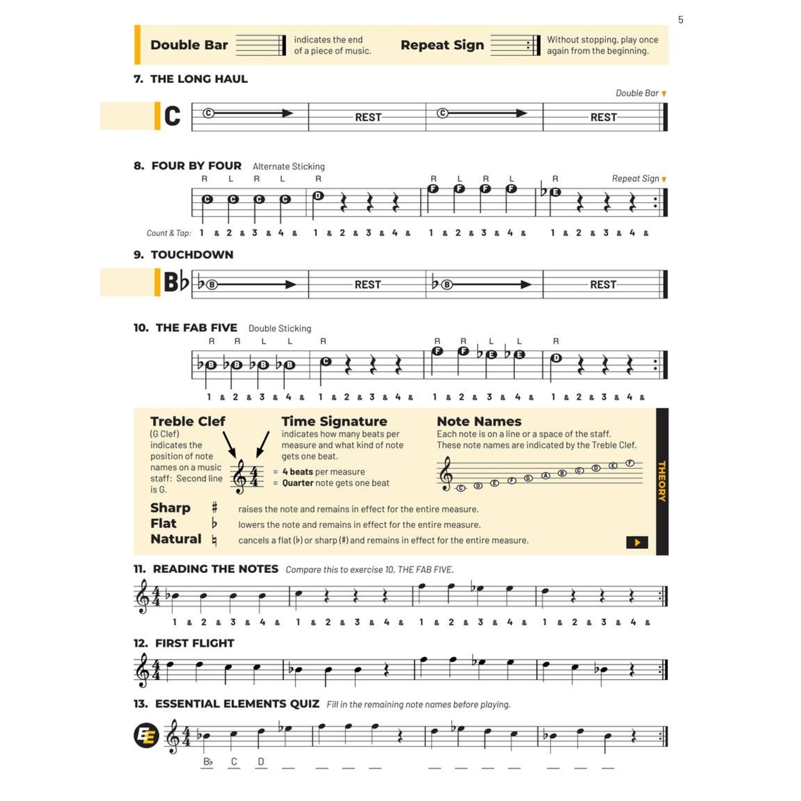 Essential Elements for Band – Percussion/Keyboard Percussion Book 1 Online Resources
