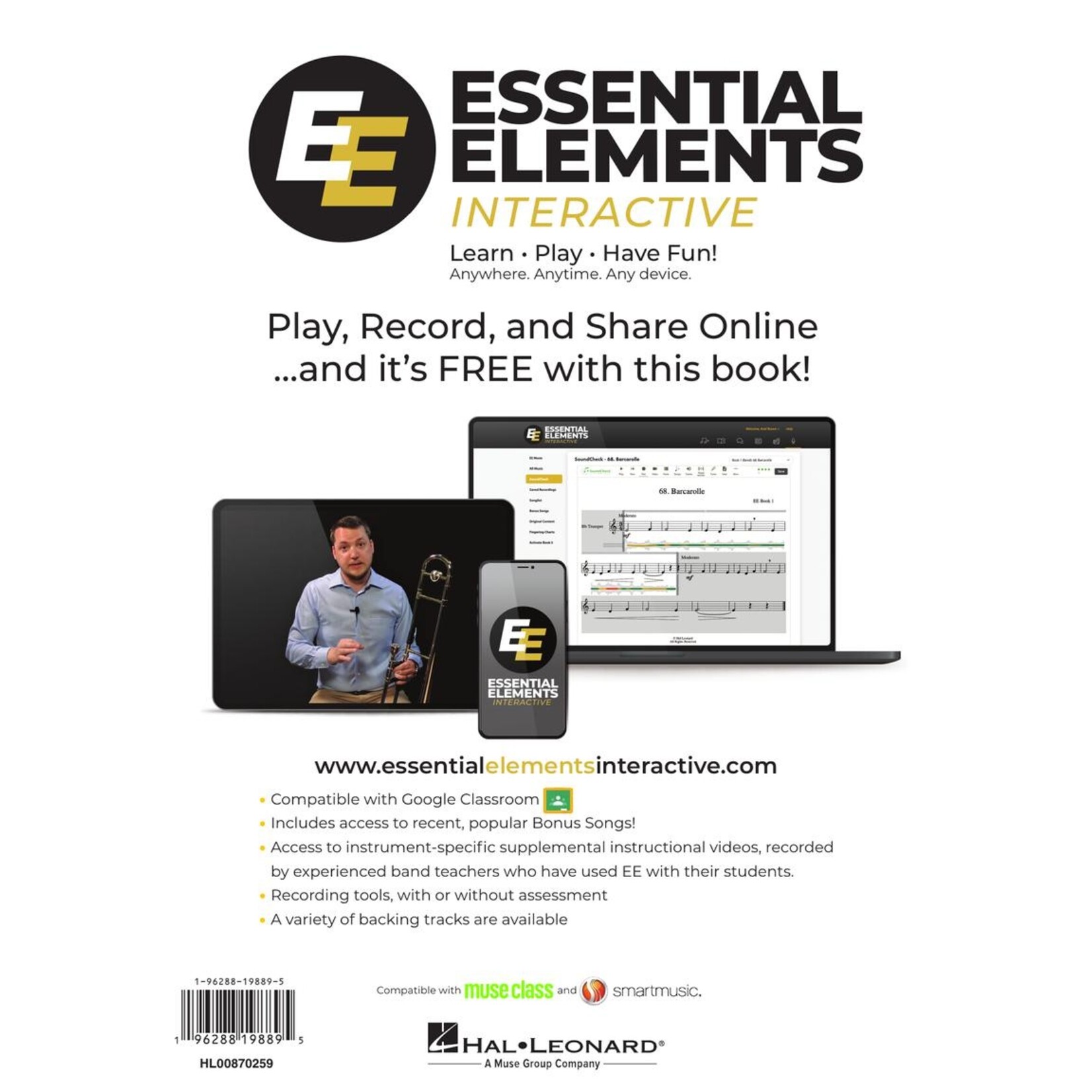 Essential Elements for Band – Percussion/Keyboard Percussion Book 1 Online Resources